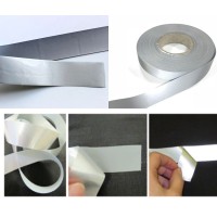 Grey reflective heat transfer tape 25 mm / 25 m