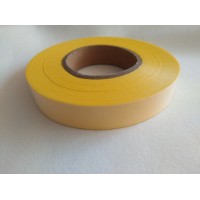 Yellow reflective tape for clothes 25 mm/100m roll