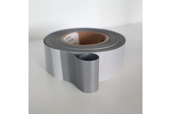 Grey reflective heat transfer tape 50 mm FABRAVA