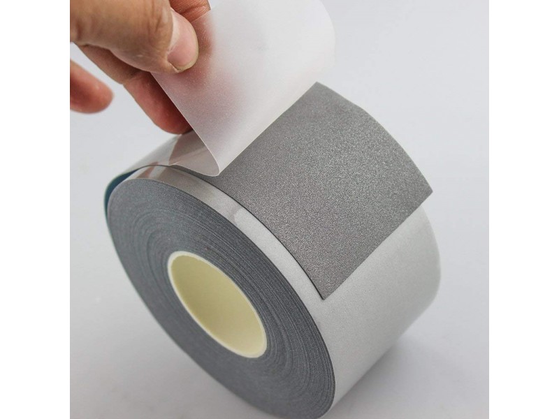 Grey reflective heat transfer tape 50 mm FABRAVA