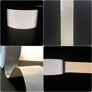 Perforated reflective tape for clothes 50 mm / 100 m