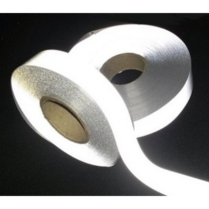REFLECTIVE TAPE FOR CLOTHES (50 MM., ROLL LENGTH – 100 METERS)