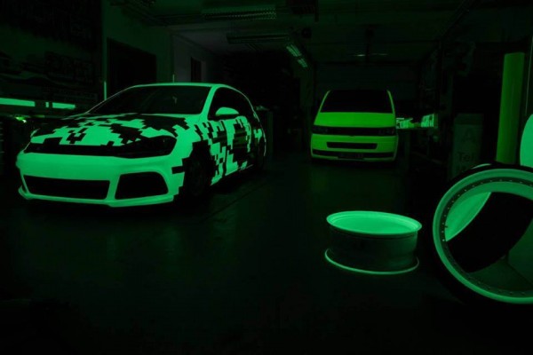 glow in the dark car wrap