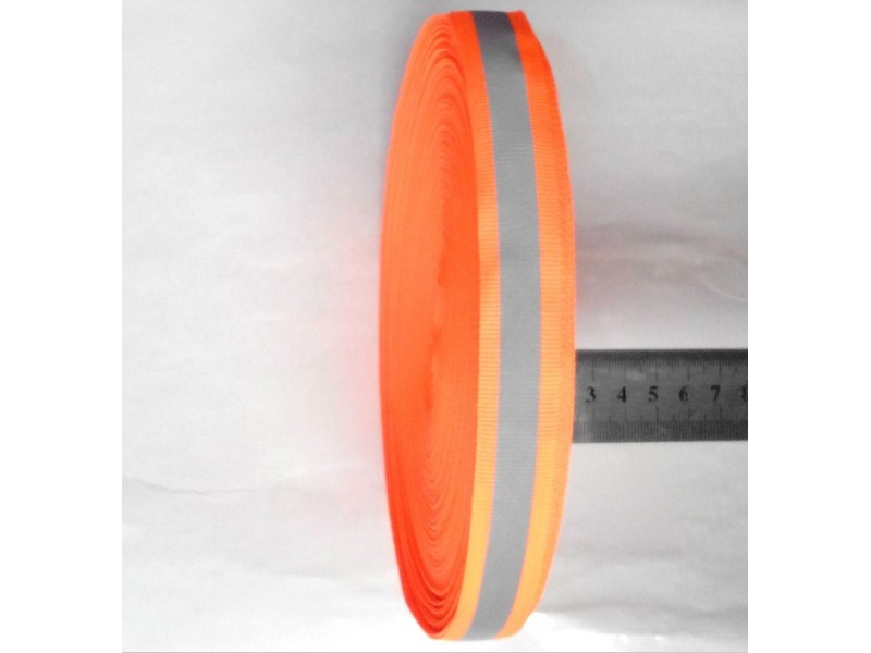 Reflective sewing tape 25mm / 100 m FABRAVA