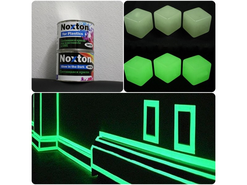 Glow paint for exteriors and concrete surfaces. Buy Noxton for Exterior  glowing paint