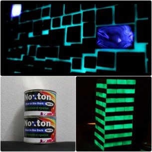 Glow in the dark paint Noxton for Wood