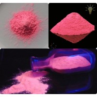 Glow in the dark powder TAT 33 pink color