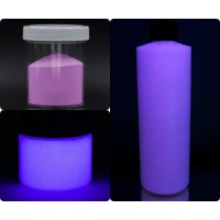 Glow in the dark powder TAT 33 purple color