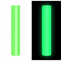 Glow in the dark heat transfer vinyl for cloth light-green 1 M
