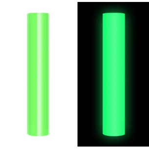 Glow in the dark heat transfer vinyl for cloth light-green 1 M