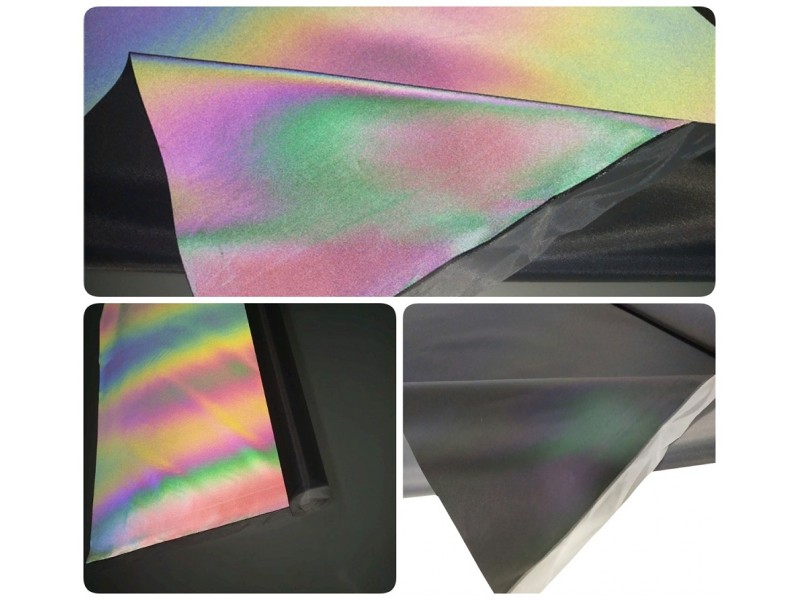 Color reflective fabric 