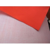 Reflective orange fabric with fluorescent effect 1 m