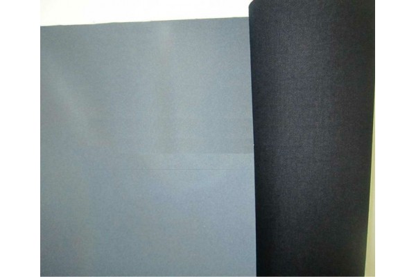 Black Cotton-Backed Reflective Fabric